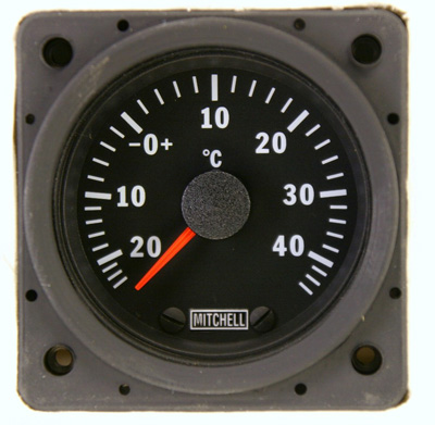 Mitchell Outside Air Temperature Gauge
